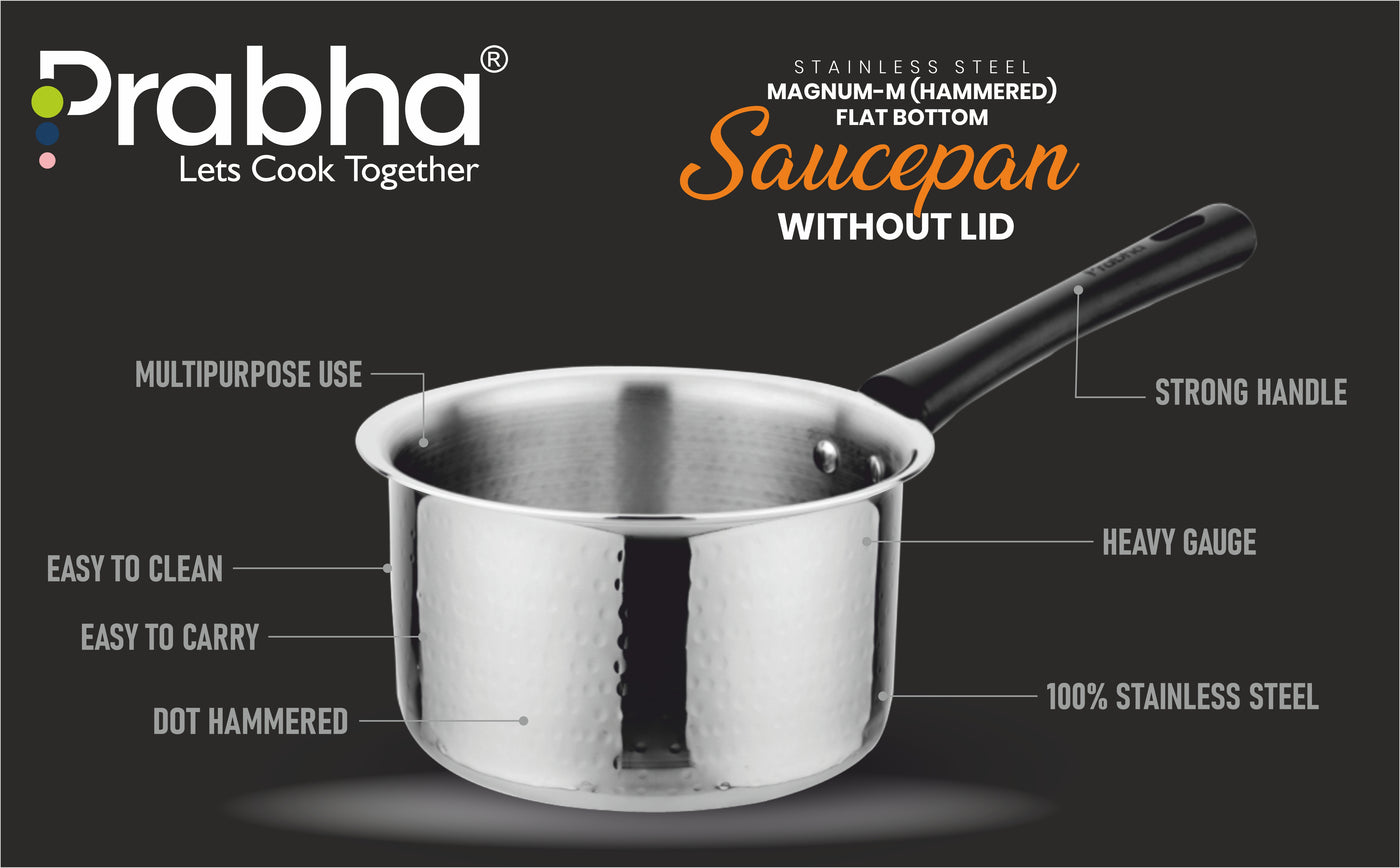 Magnum Hammered Saucepan Without Lid