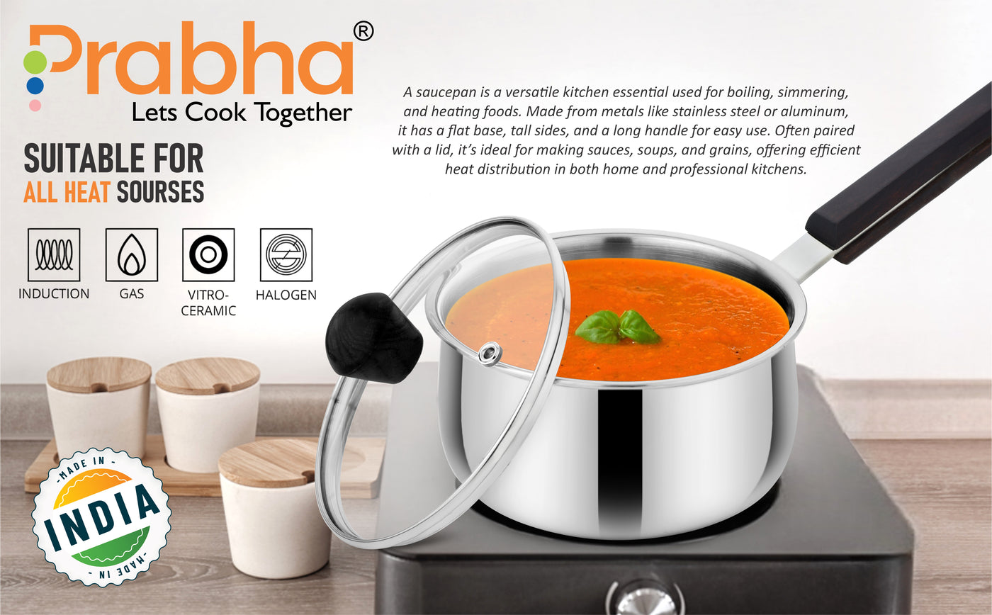 Prochef Belly Saucepan With Lid