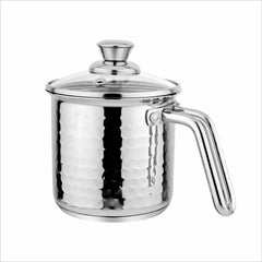 Xenon IB Hammered Milkpot With Lid