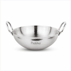 Magnum Capsule Bottom Hammered Kadhai Without Lid