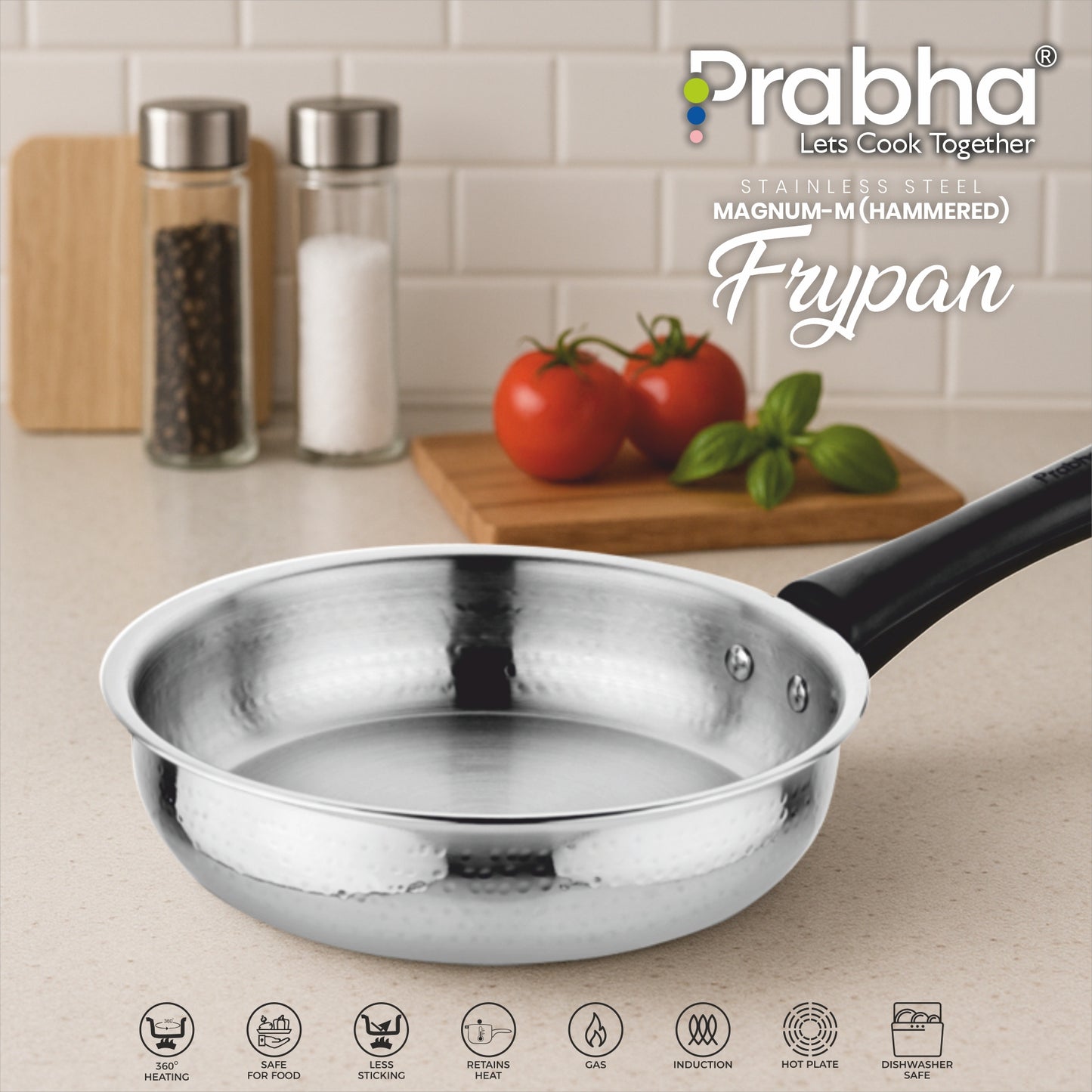 Magnum Hammered Frypan Without Lid