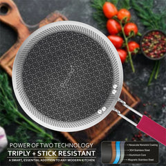 Triply Hexa Cube Plus Roti Tawa