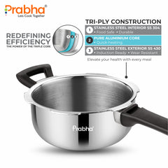 Triply Whizz Pressure Pan