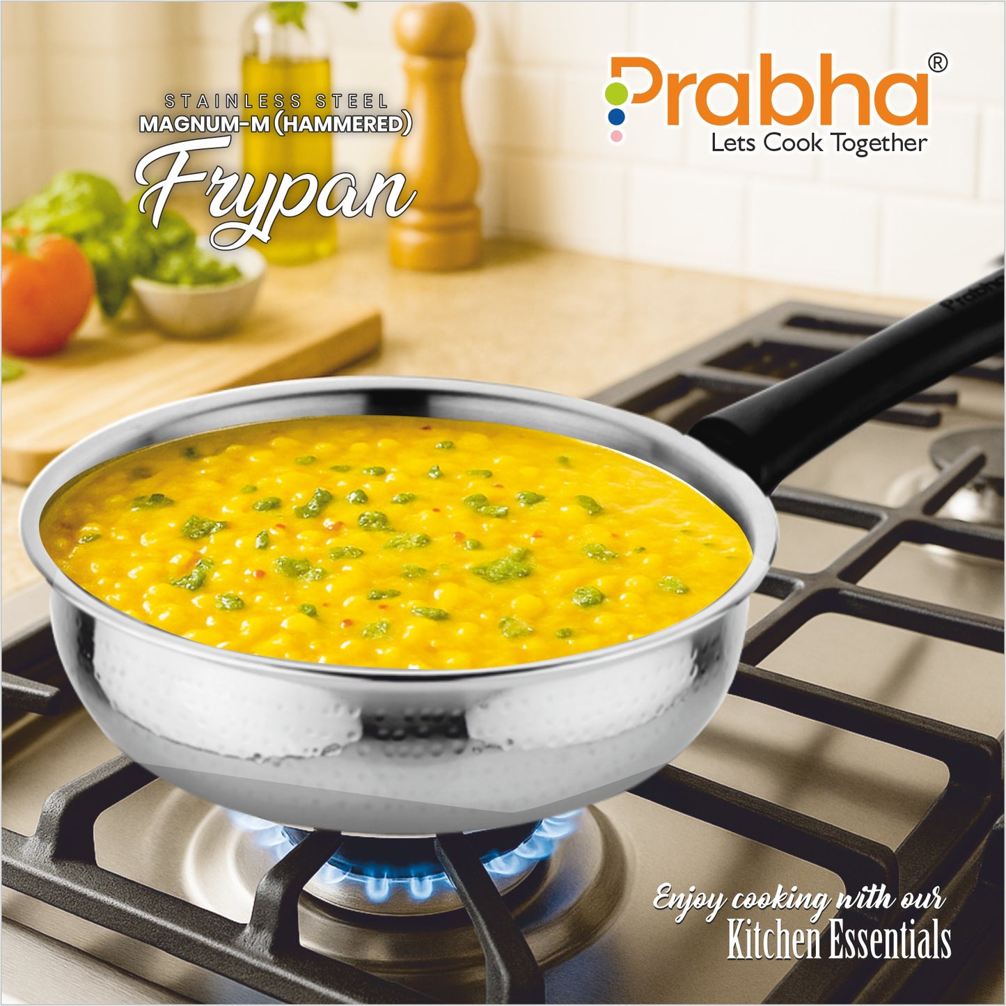 Magnum Hammered Frypan Without Lid