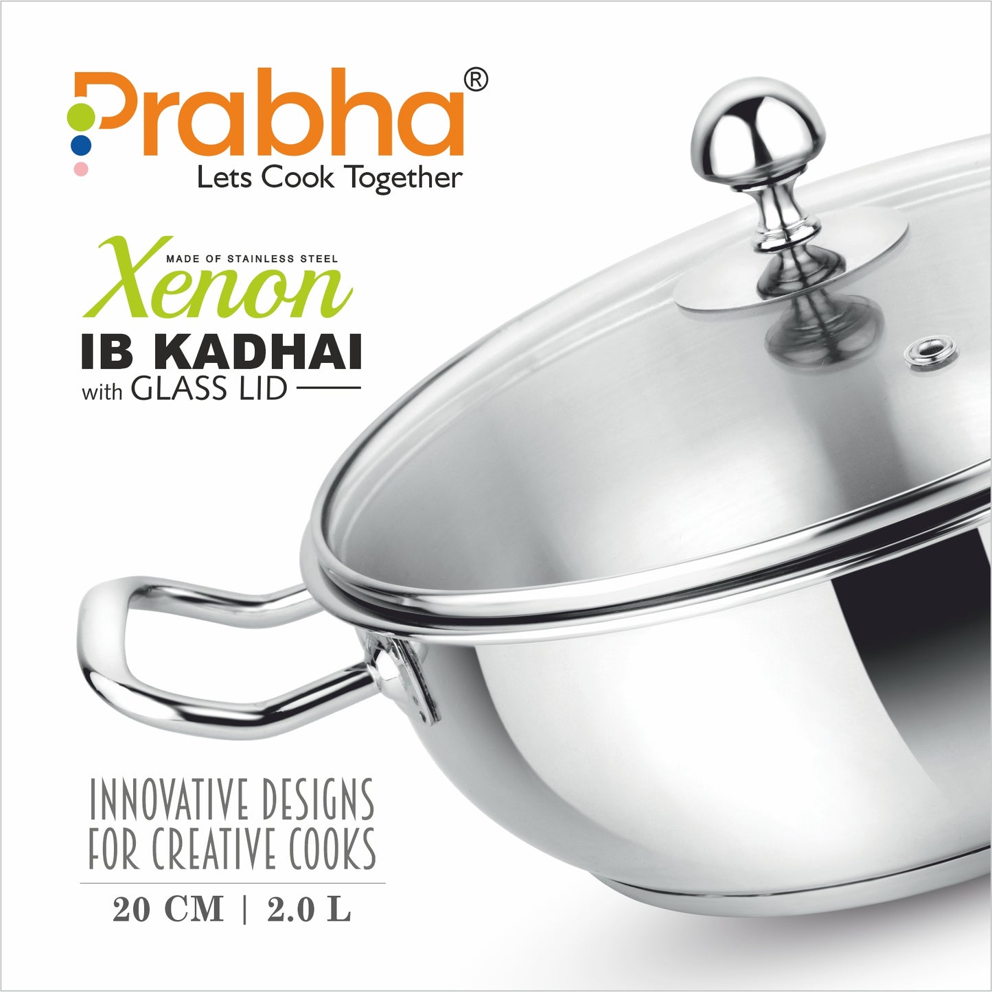 Xenon IB Kadhai with Lid