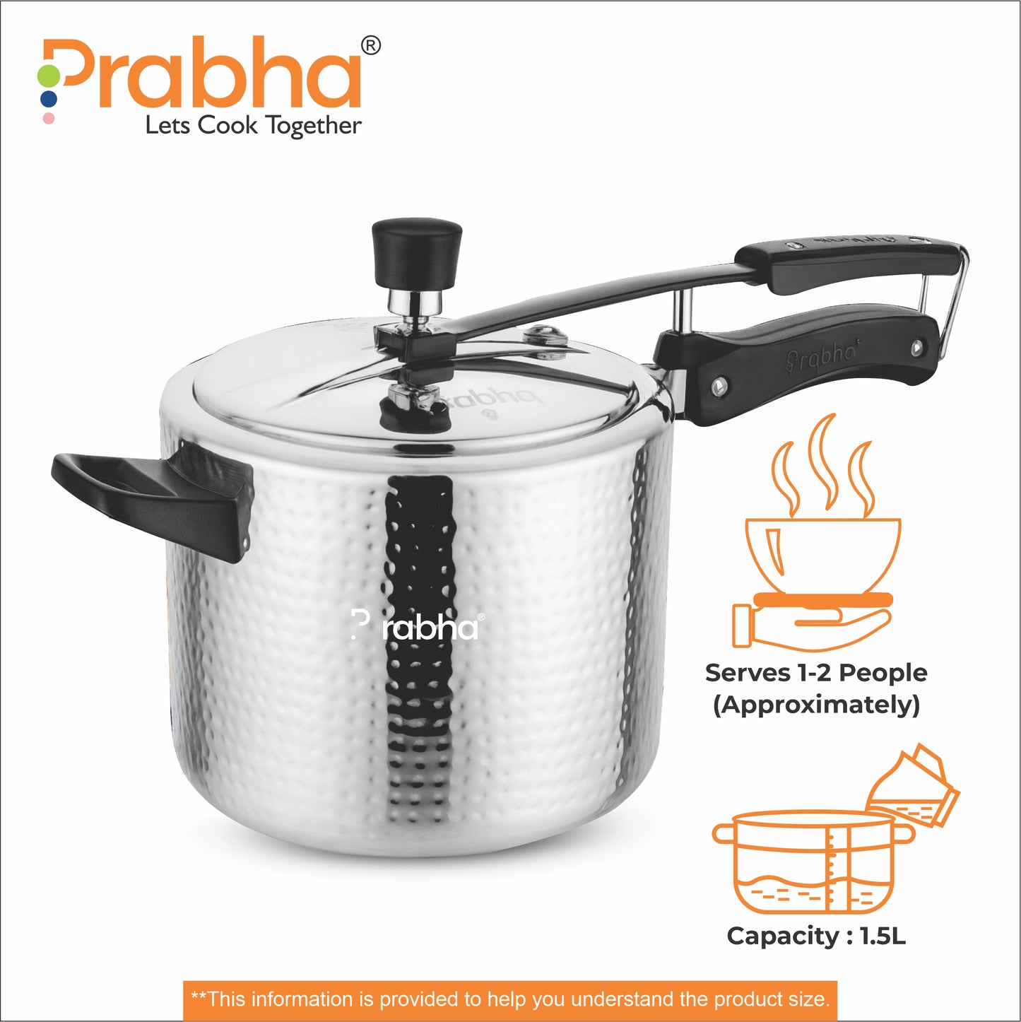 Prochef Triply Pressure Cooker (HAMMERED)