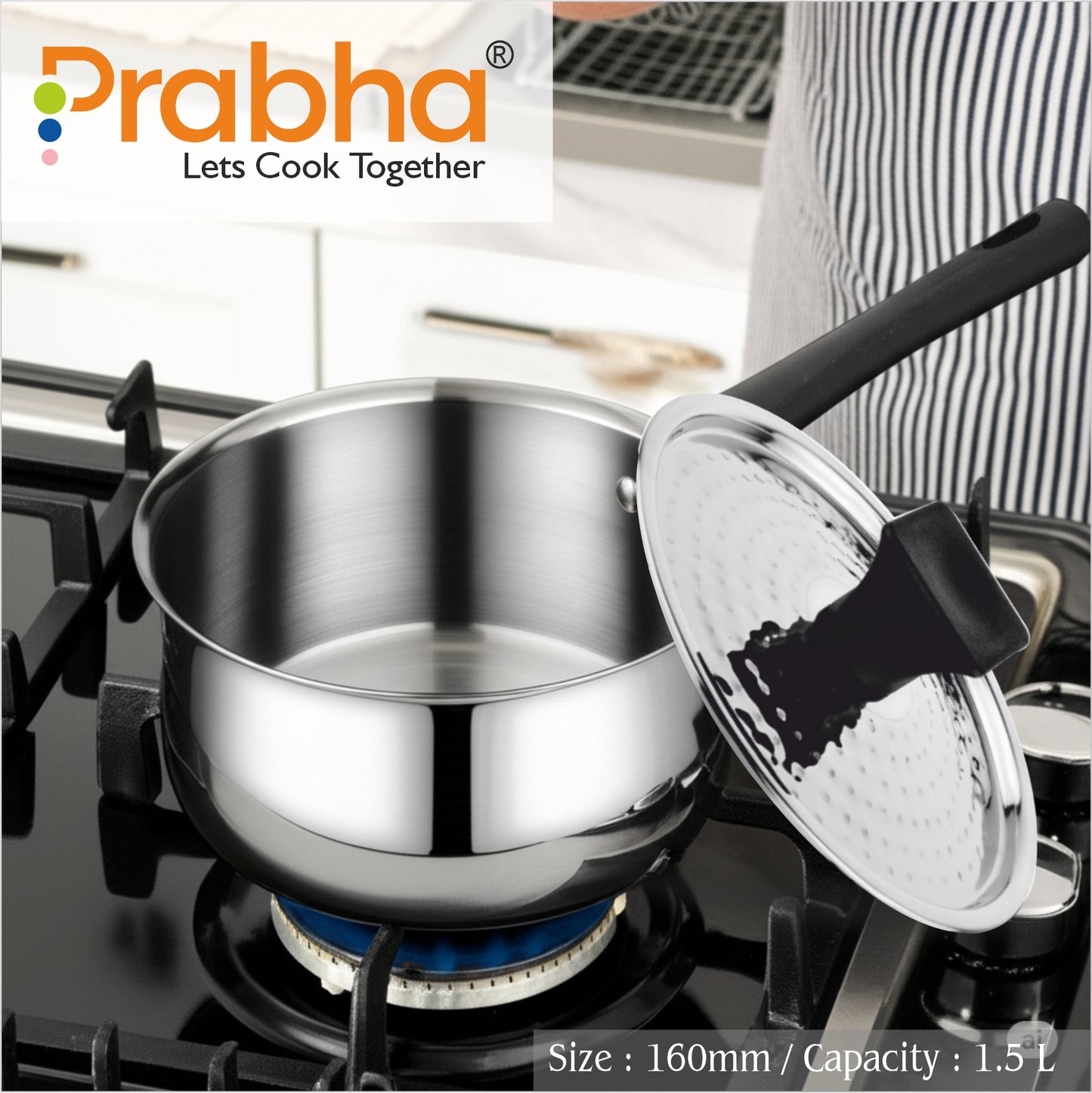 Magnum Hammered Saucepan With Lid