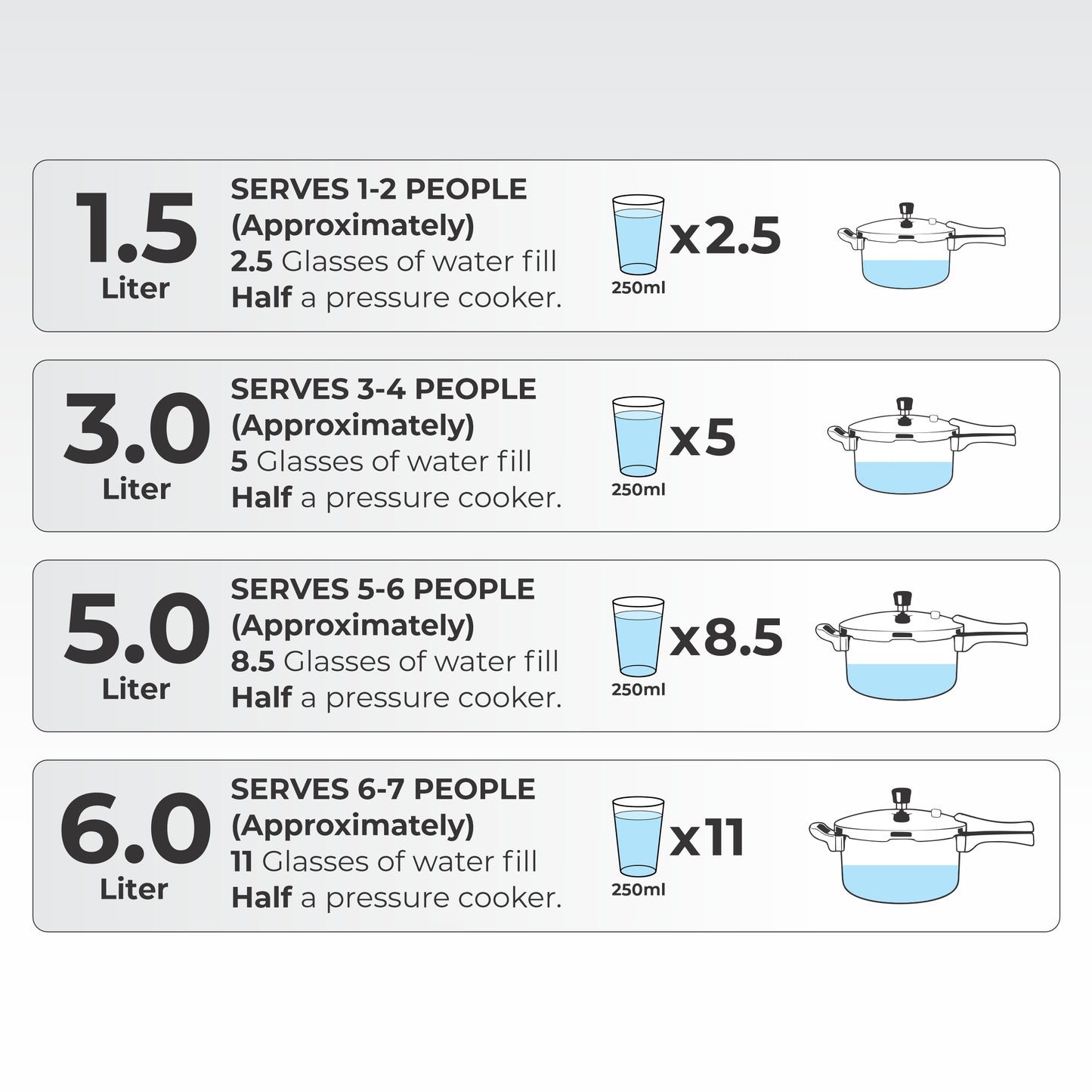 Triply Kalash Pressure Cooker Hammered