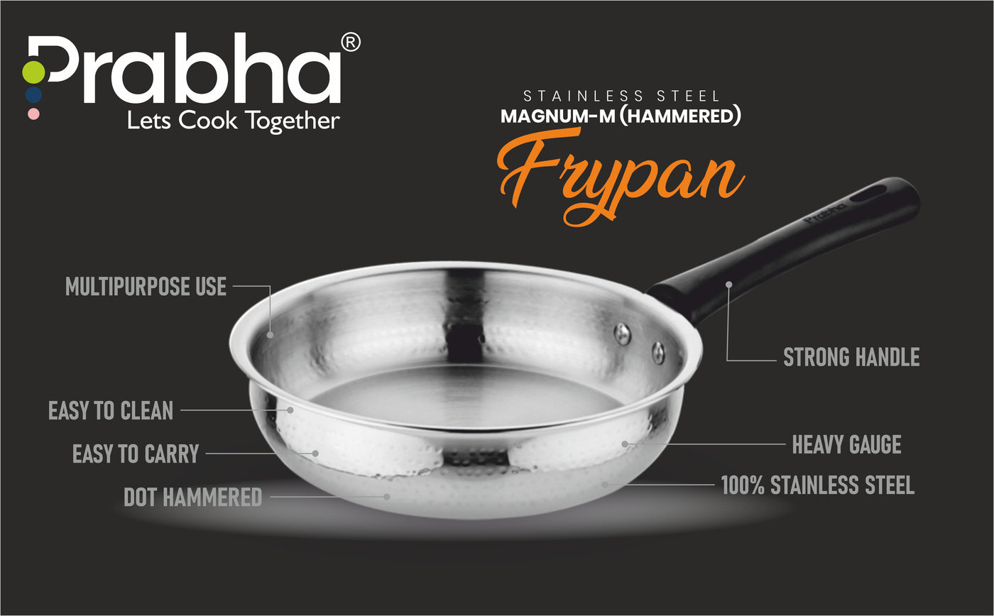 Magnum Hammered Frypan Without Lid