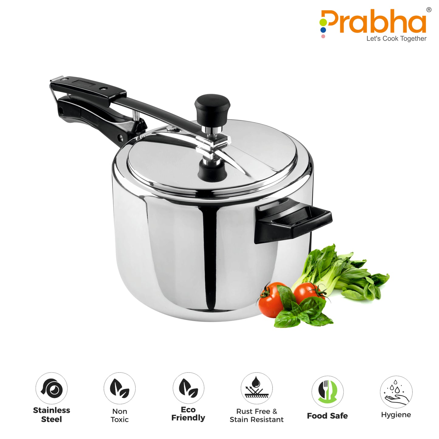 Aria Stainless Steel Pressure Cooker