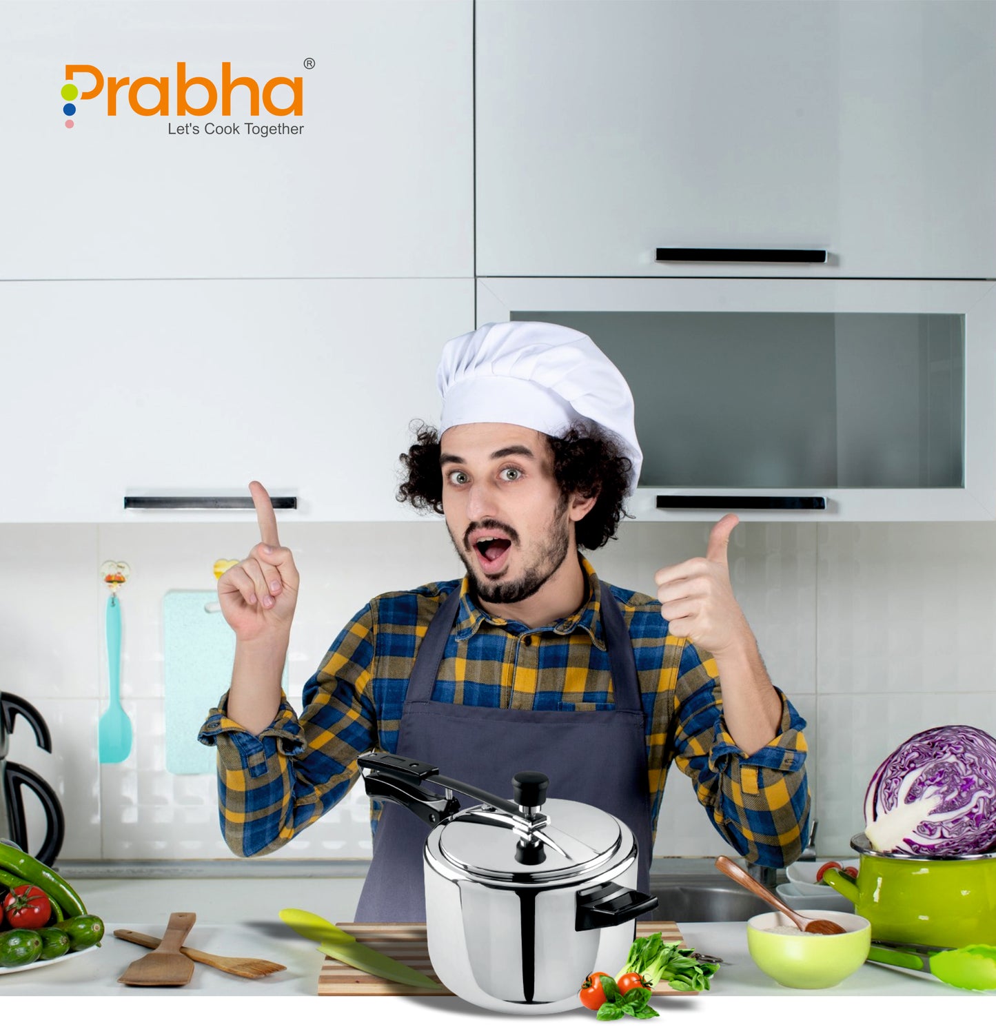 Aria Stainless Steel Pressure Cooker