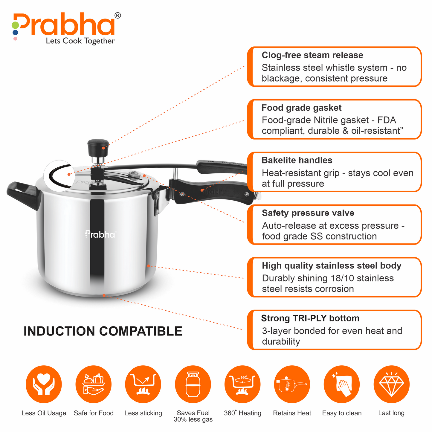 ARIA S.S. IB PRESSURE COOKER