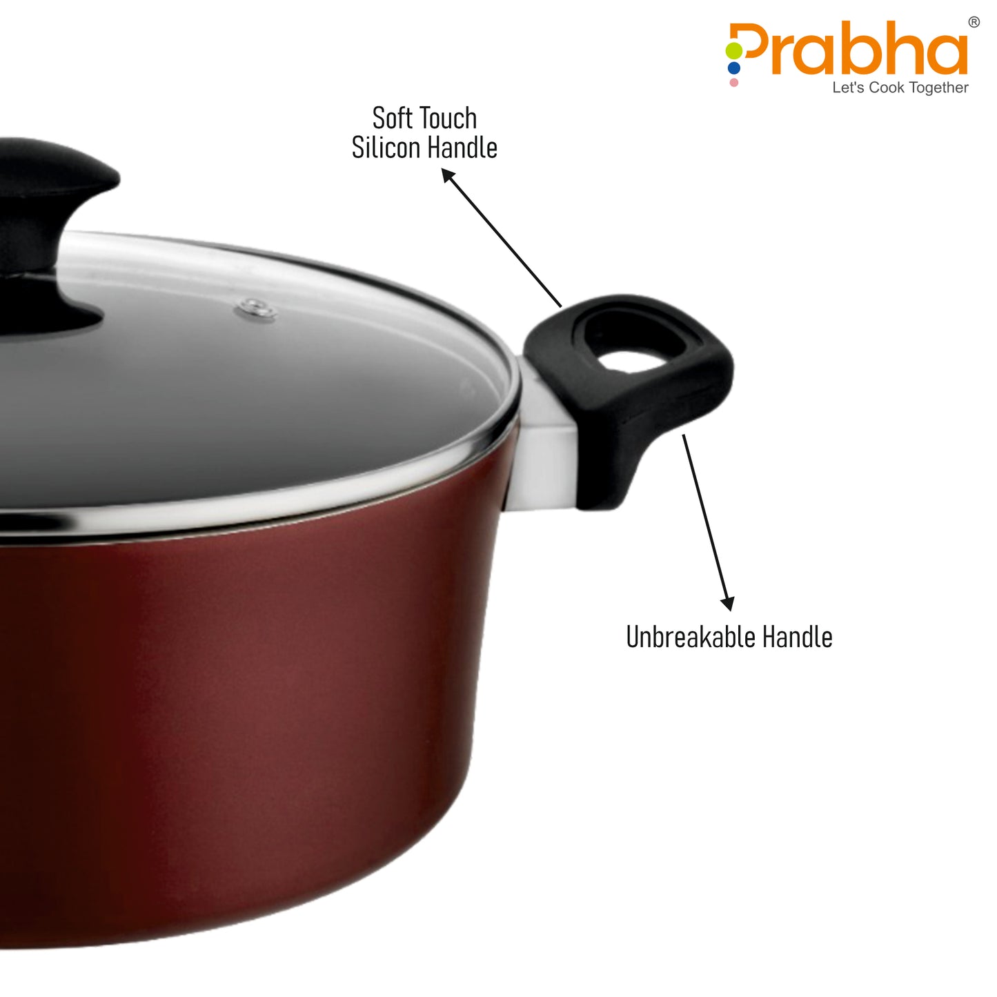 Astrid Nonstick Casserole With Glass Lid