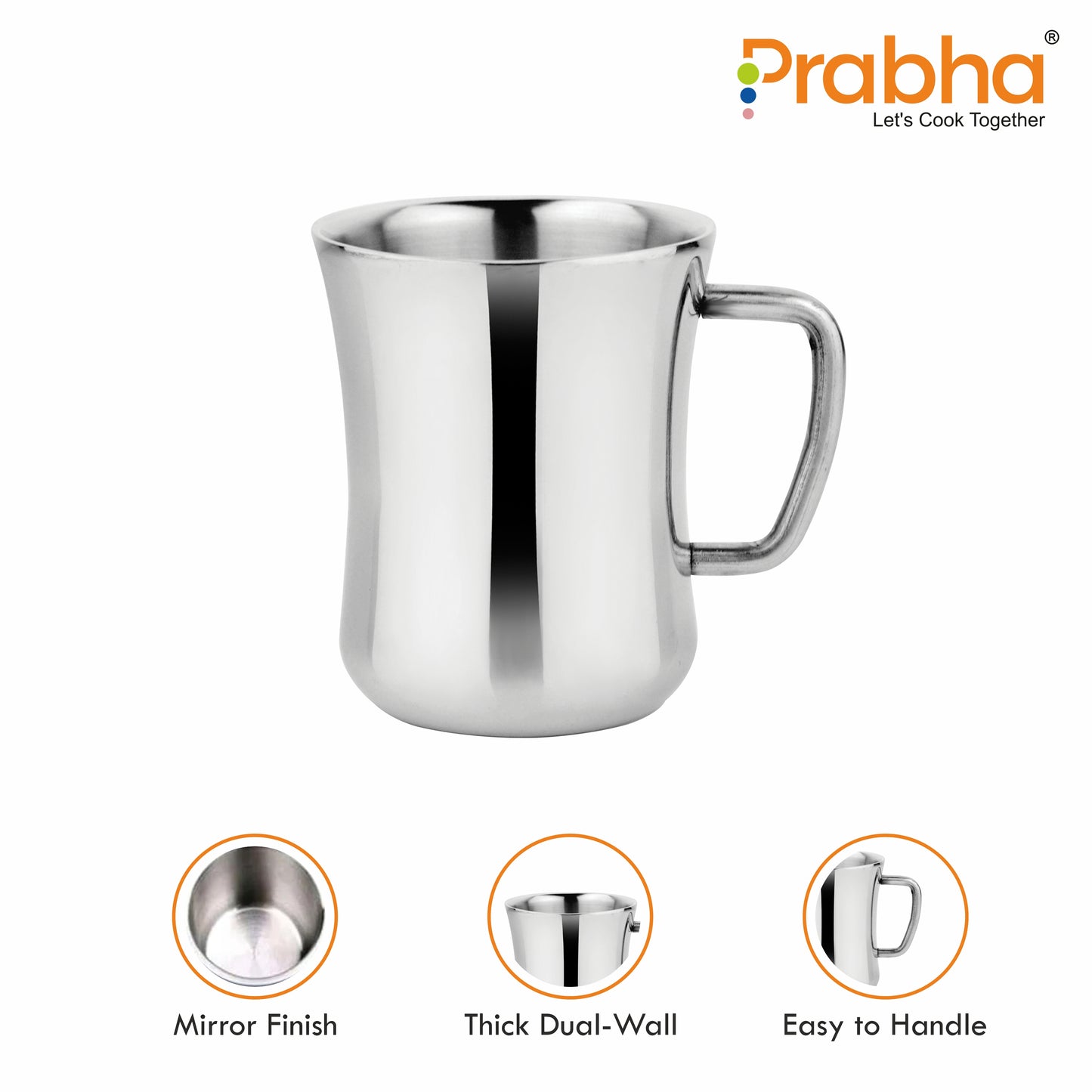 Dw Damru Mug 200ML (4 Pcs Set)