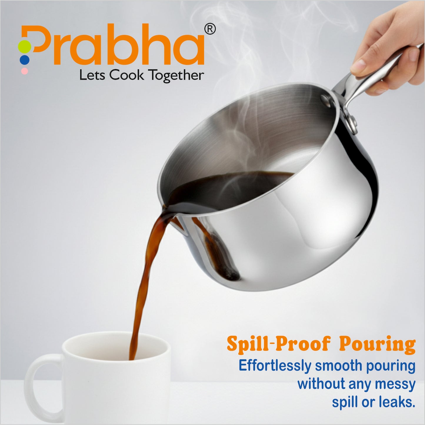 Elante Triply Curve Tea & Coffee Warmer With Lip