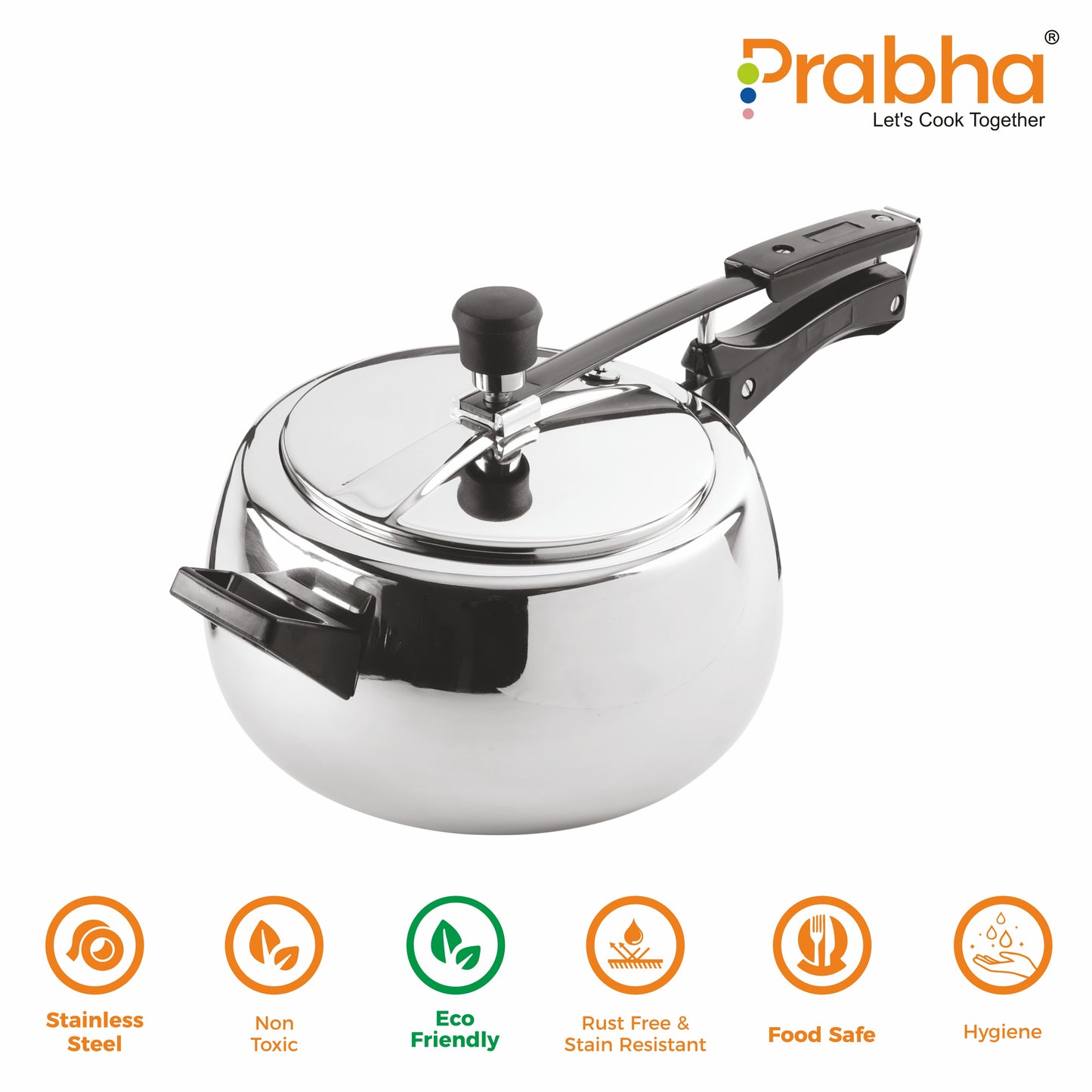 Stainless Steel Elegant Pressure Cooker