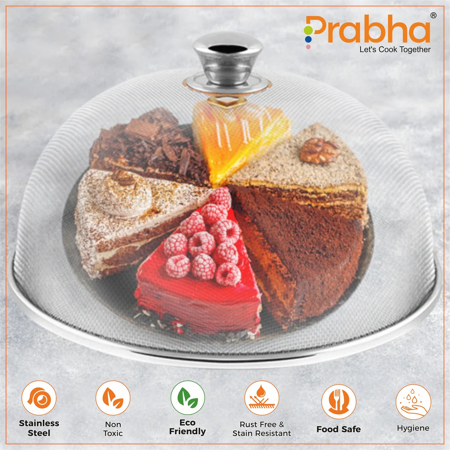 Stainless Steel Food Dish Cover