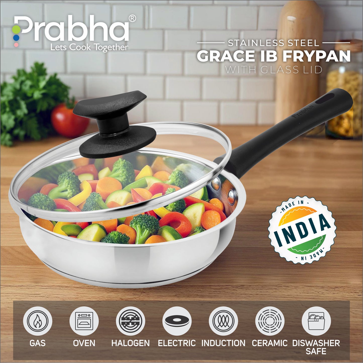 Grace IB Frypan With Lid