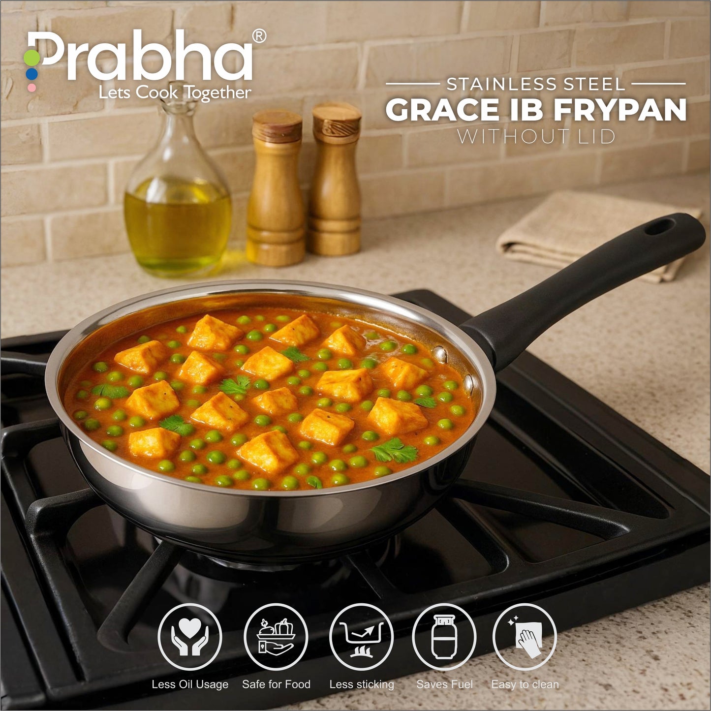 Grace IB Frypan Without Lid