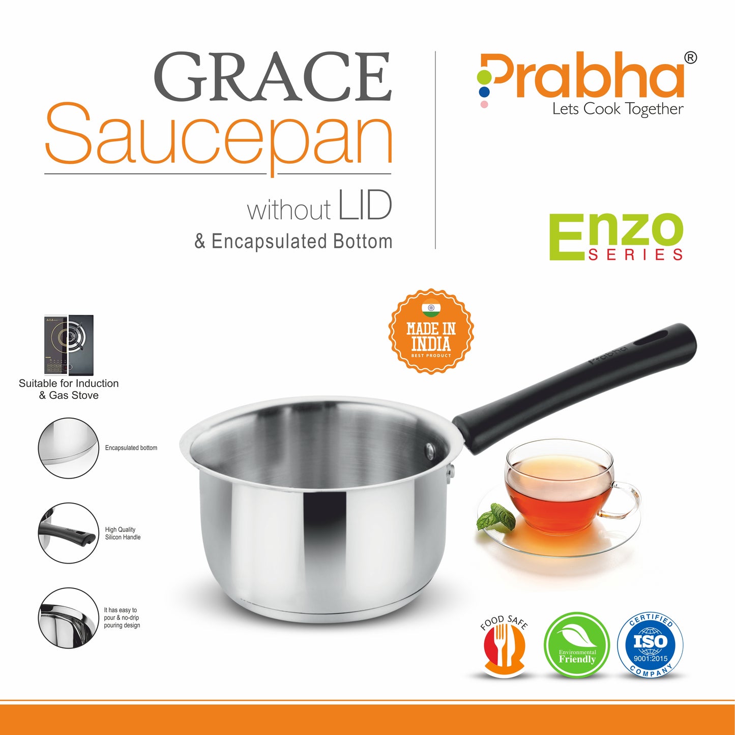 Grace IB Saucepan Without Lid