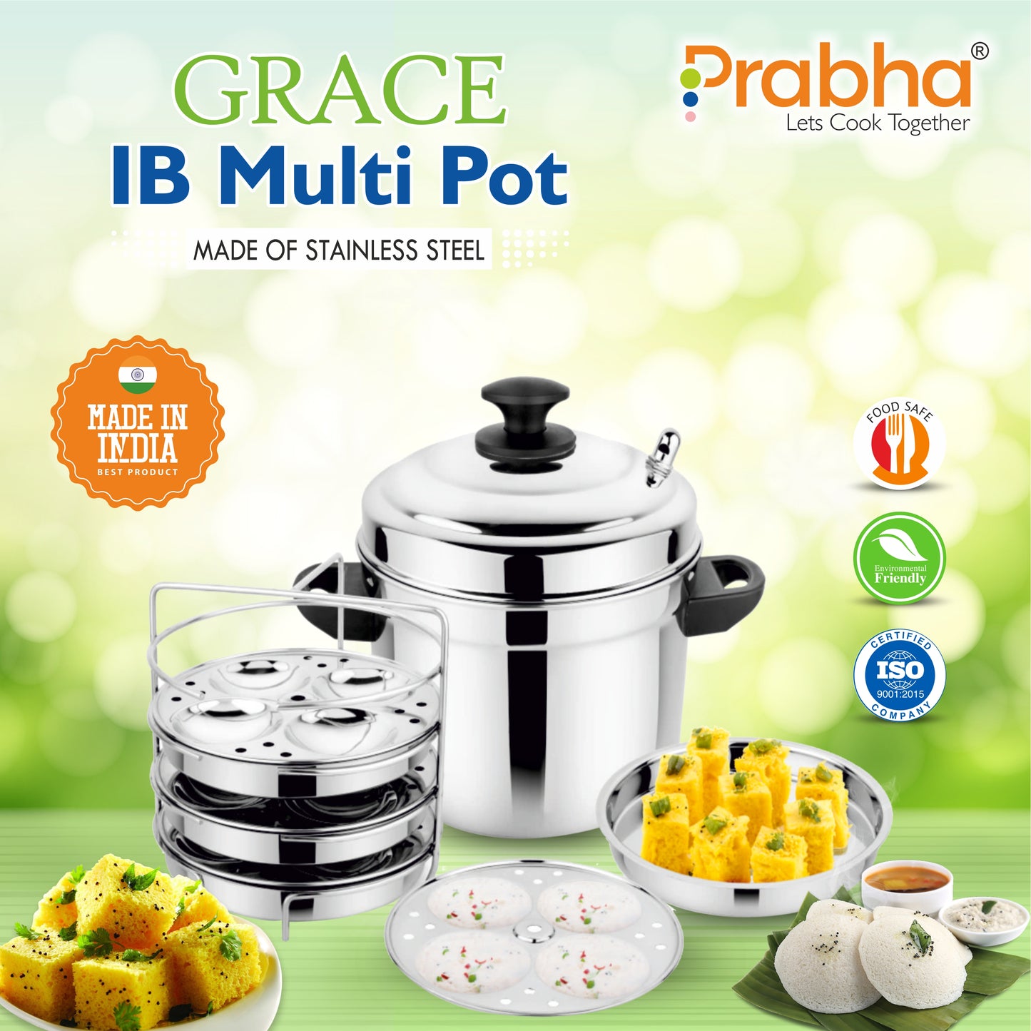 Grace Ib Multi Pot (4+4 Plates)