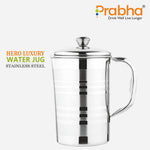 Load image into Gallery viewer, Stainless Steel Luxury Hero Water Jug With Lid And Handle Capacity 2.3 L
