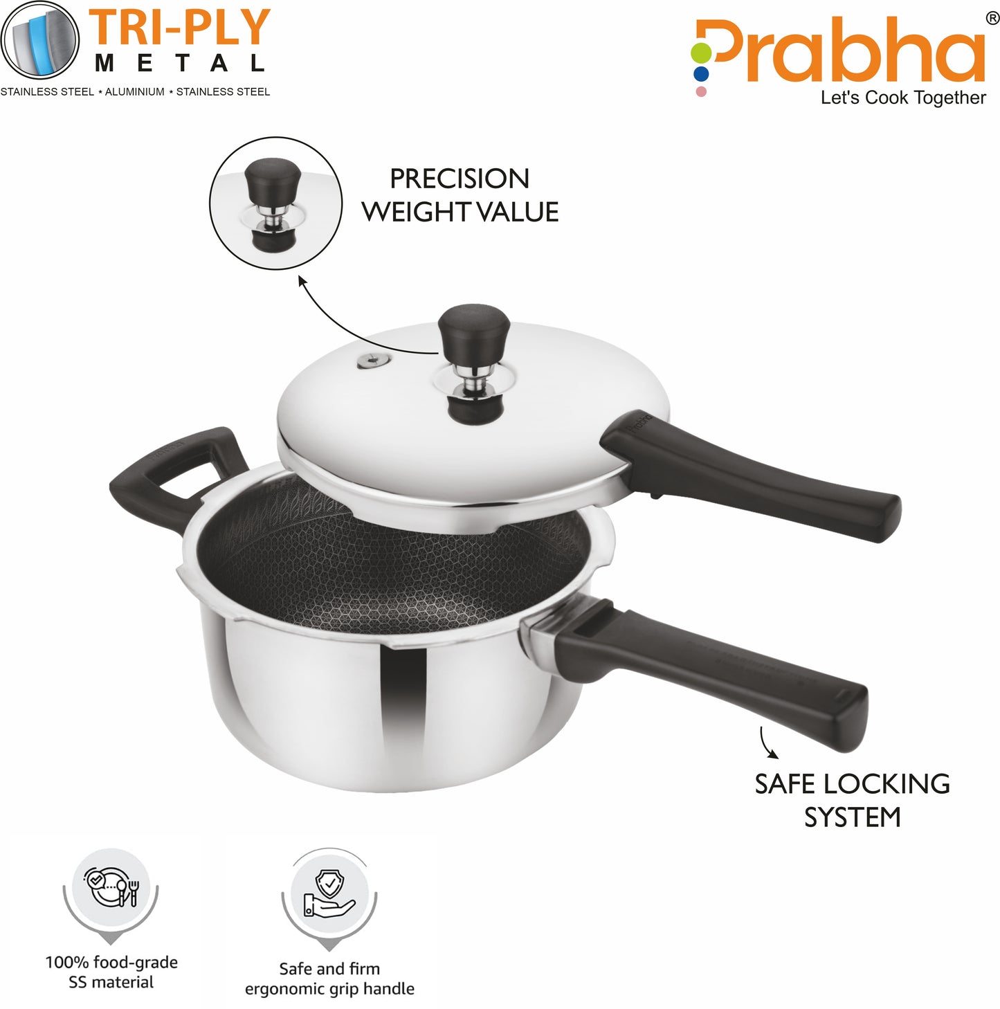 Triply Hexa Cube Non Stick Cooker