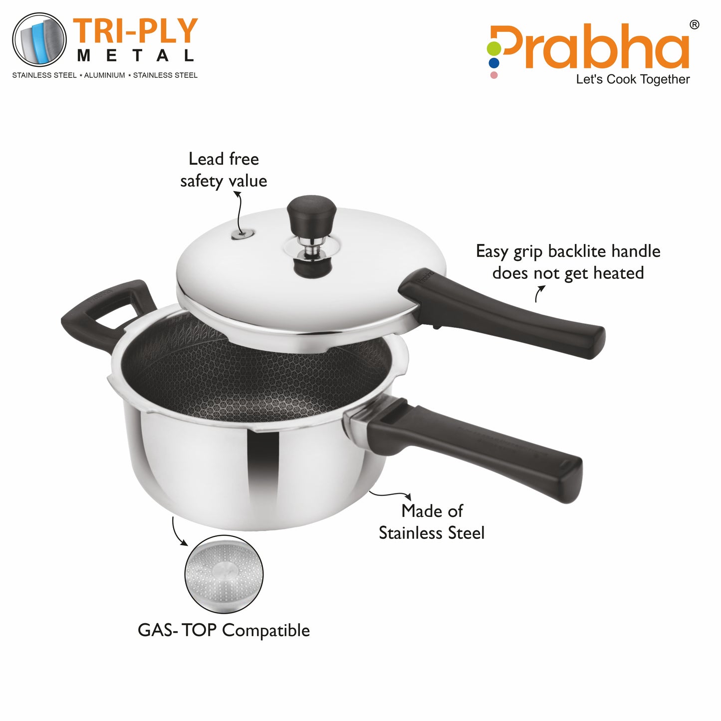 Triply Hexa Cube Non Stick Cooker