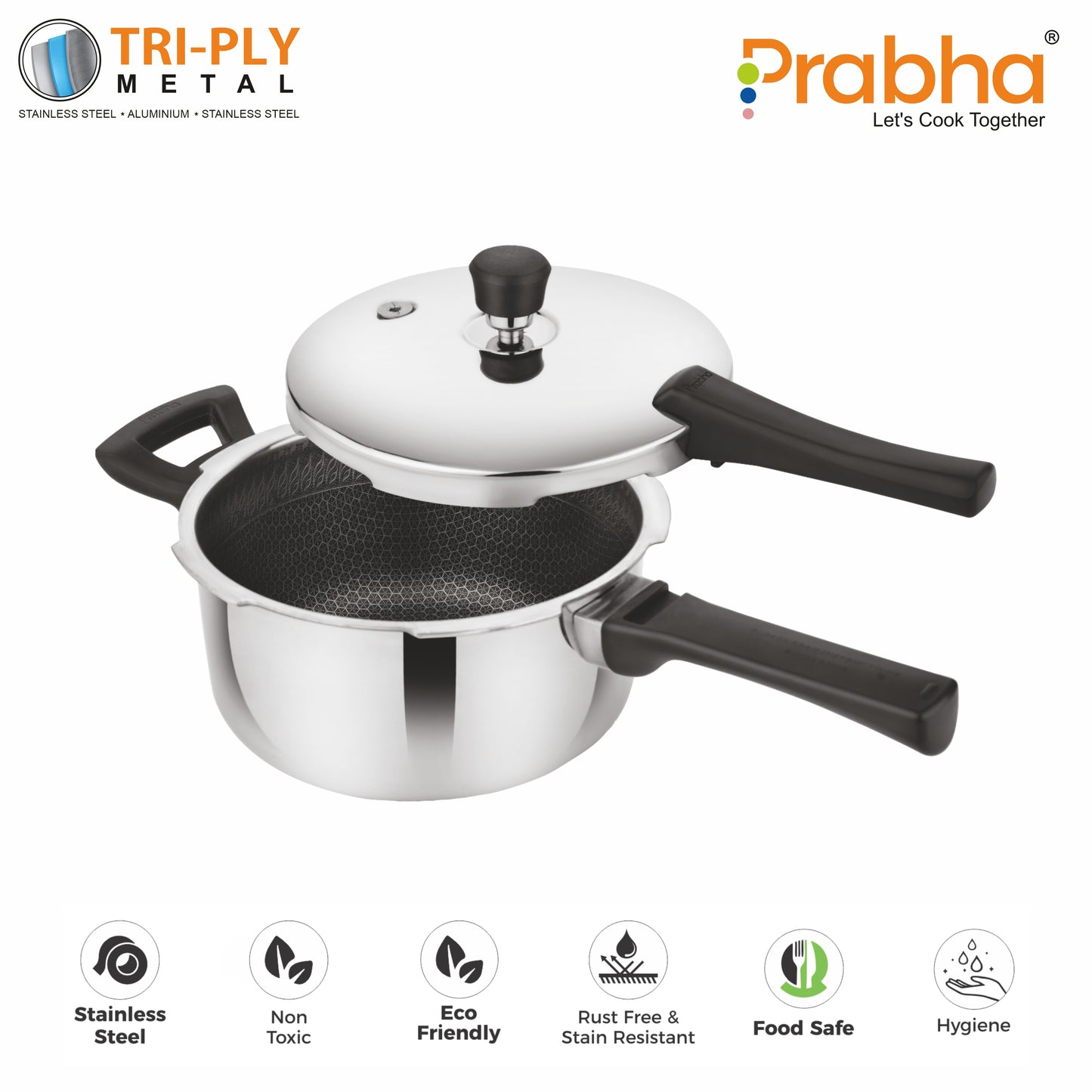 Triply Hexa Cube Non Stick Cooker