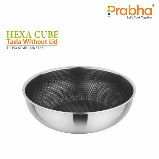 Triply Hexa Cube Tasla Without Lid