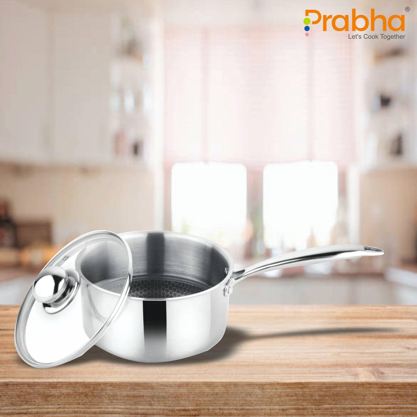Triply Hexa Cube Saucepan With Lid