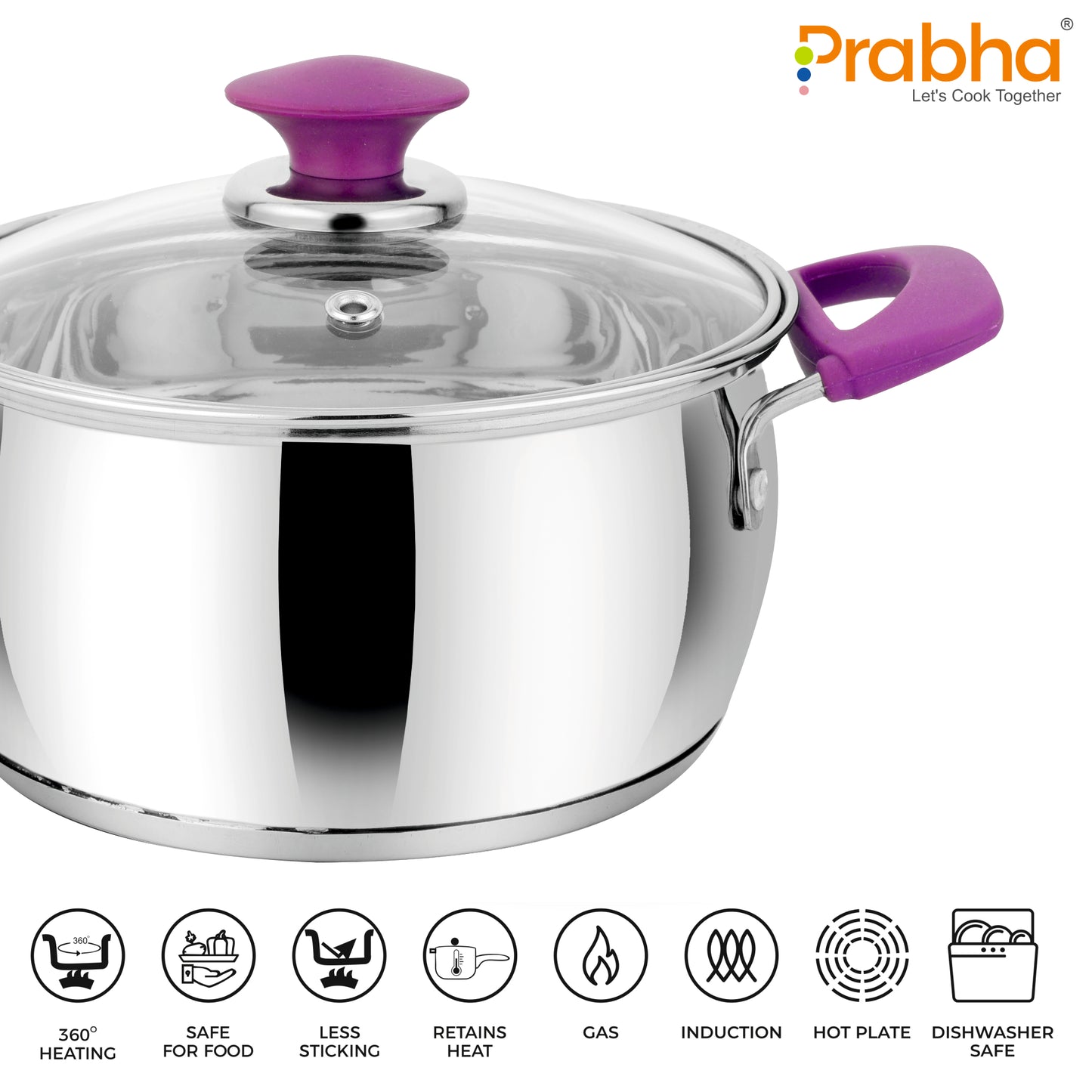 Ib Marina Casserole With Glass Lid