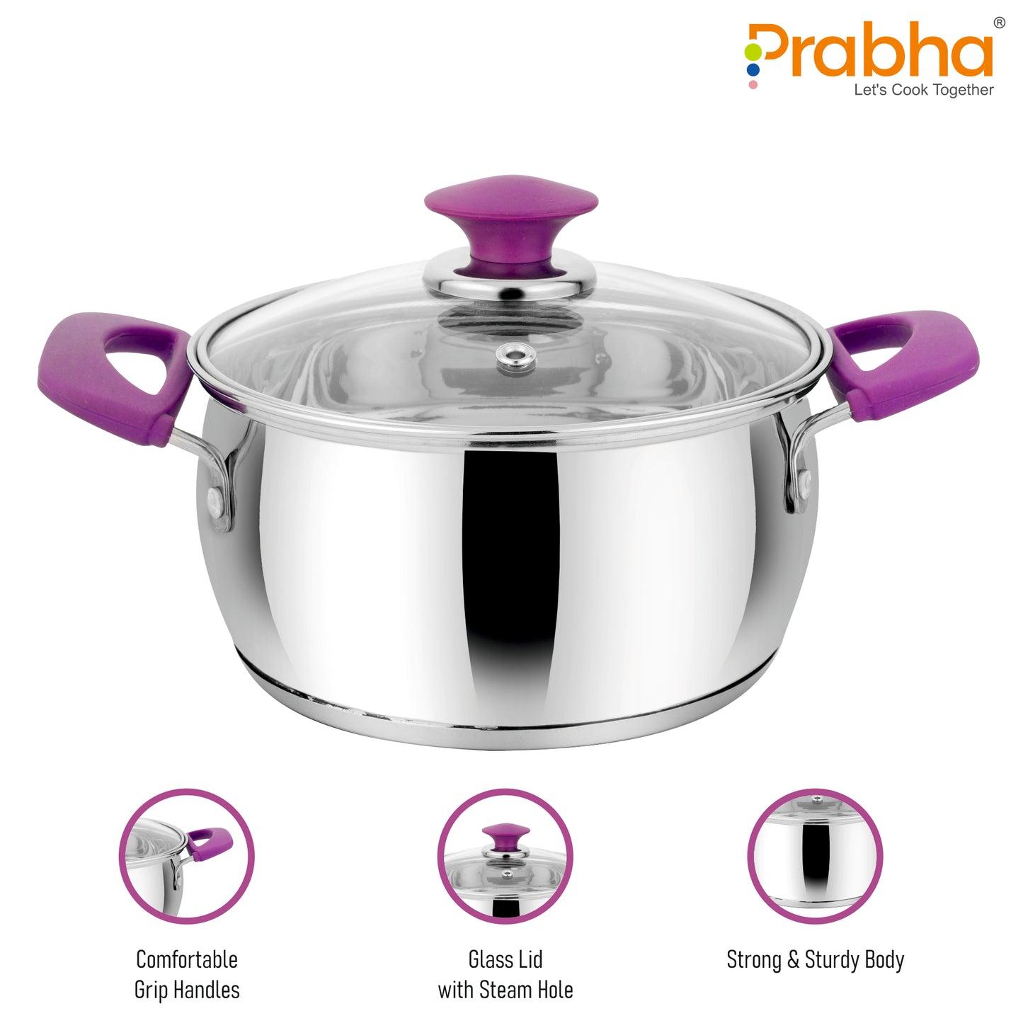 Ib Marina Casserole With Glass Lid