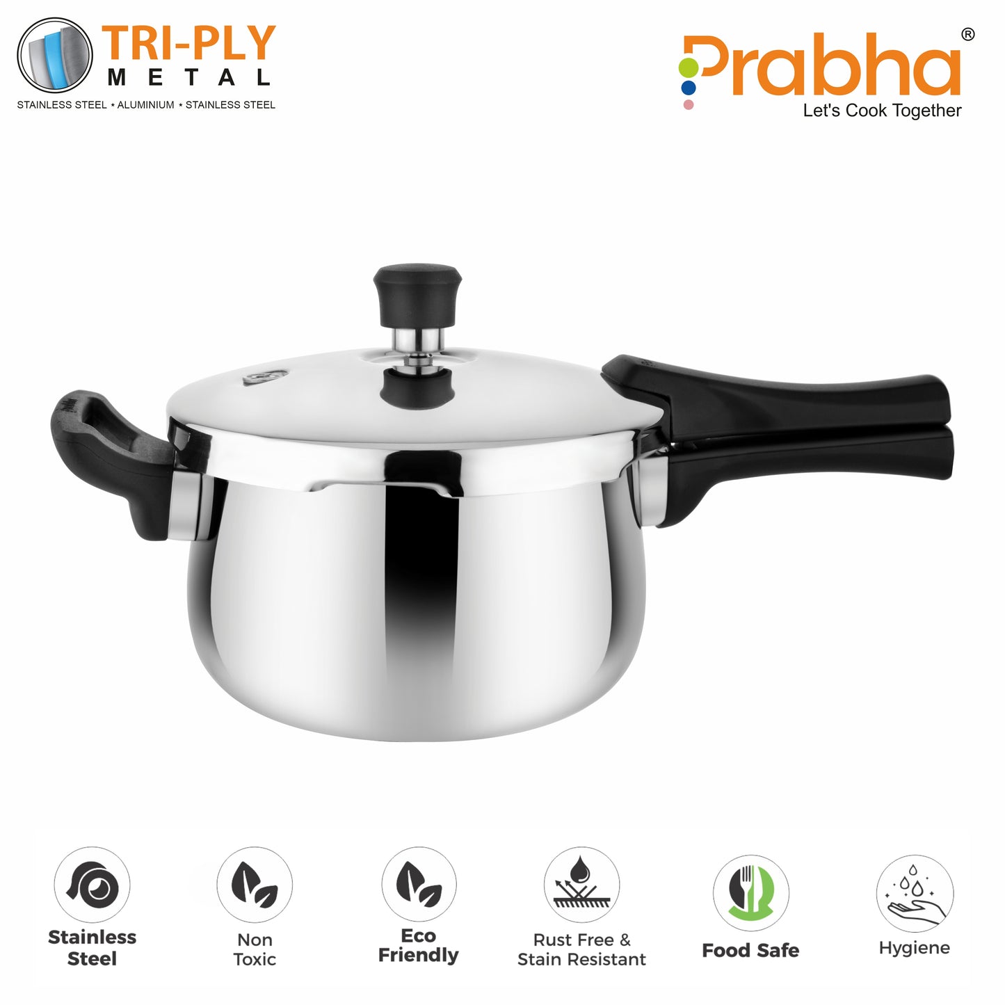 Triply Kalash Pressure Cooker