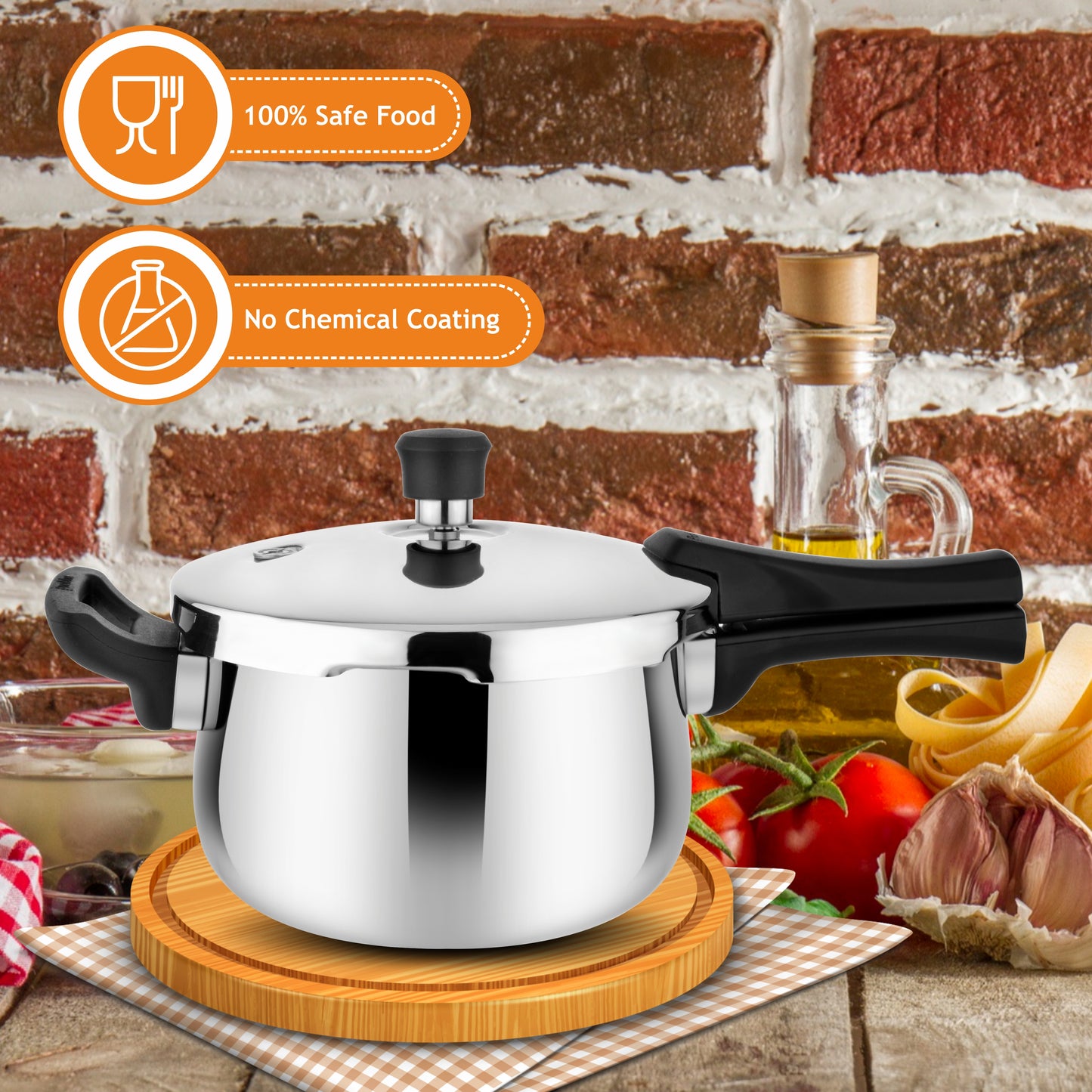 Triply Kalash Pressure Cooker
