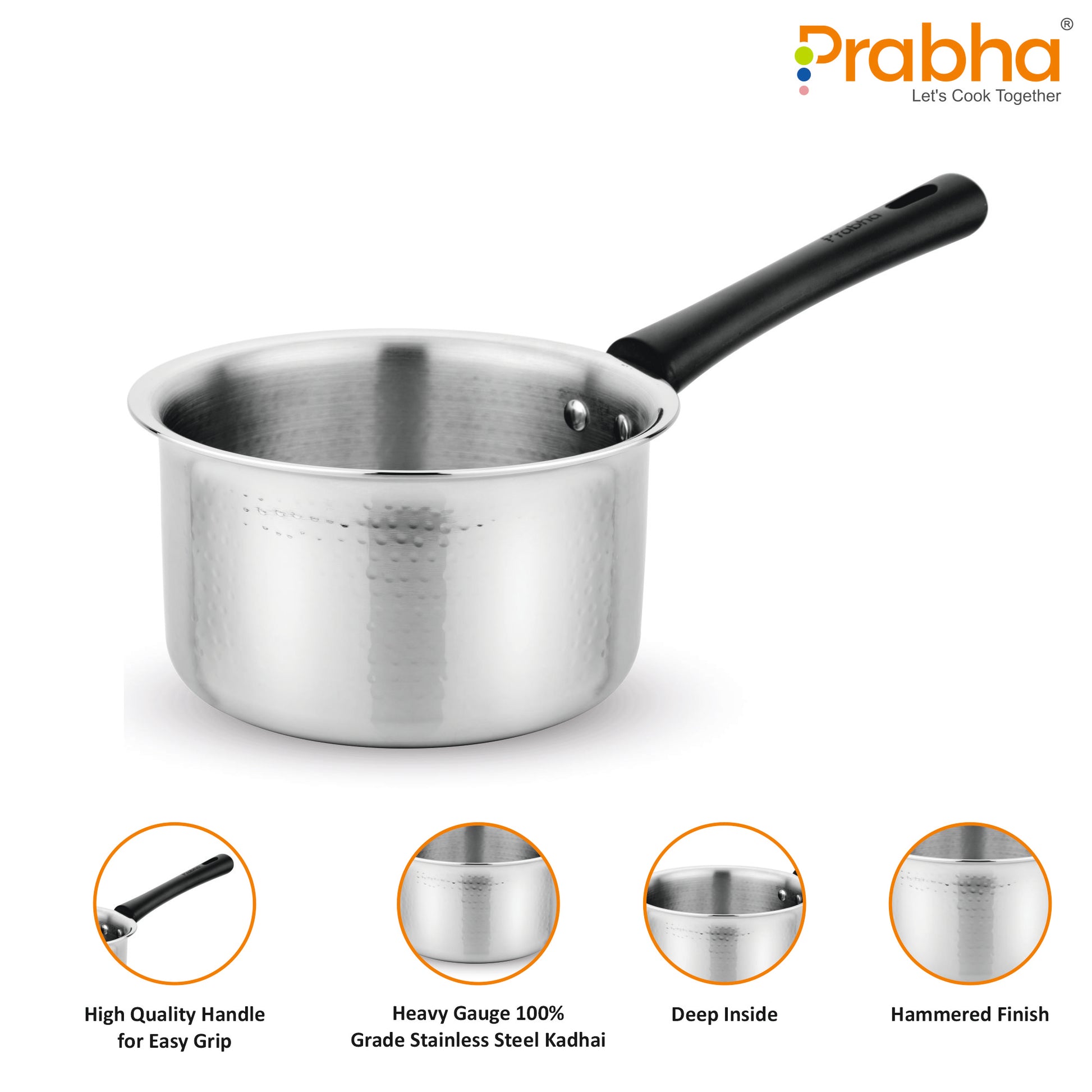 Magnum Hammered Saucepan Without Lid