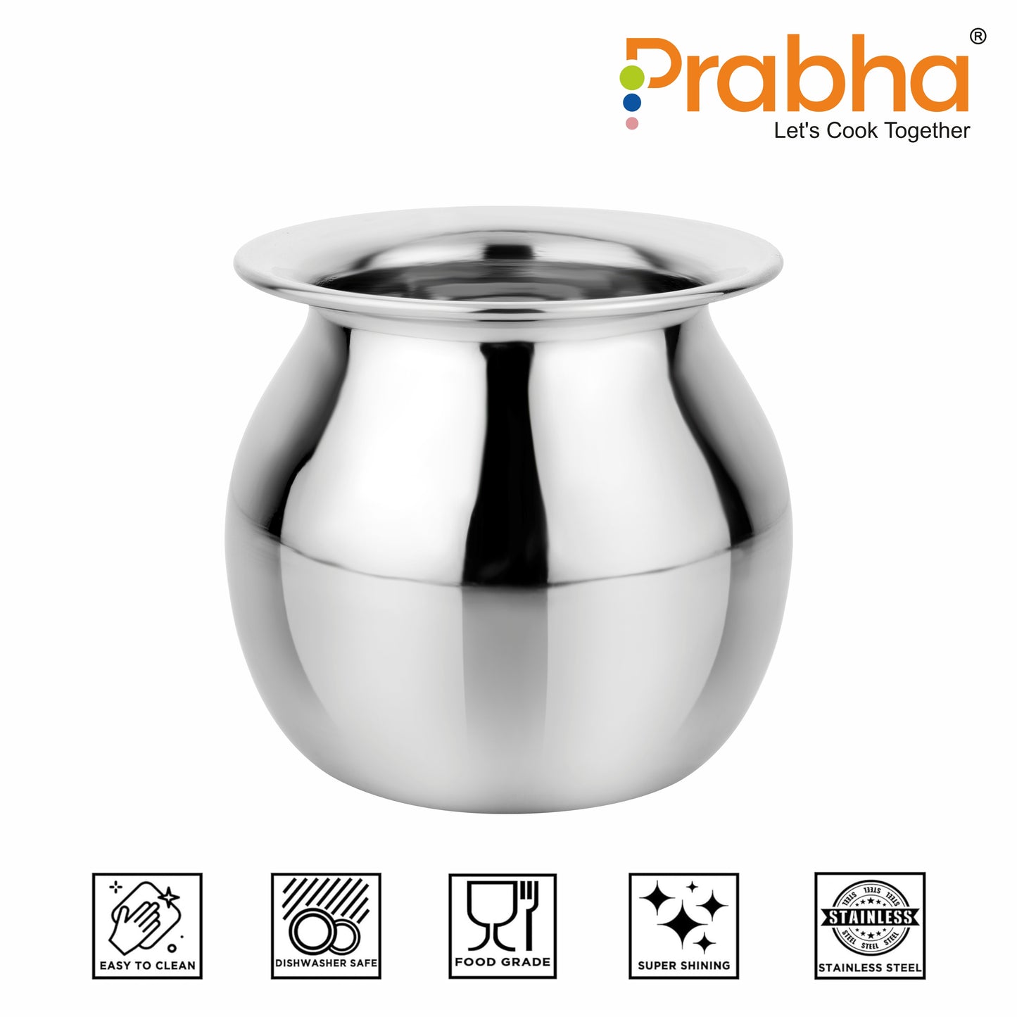 Stainless Steel Mango Lota - 350 ML - Prabha