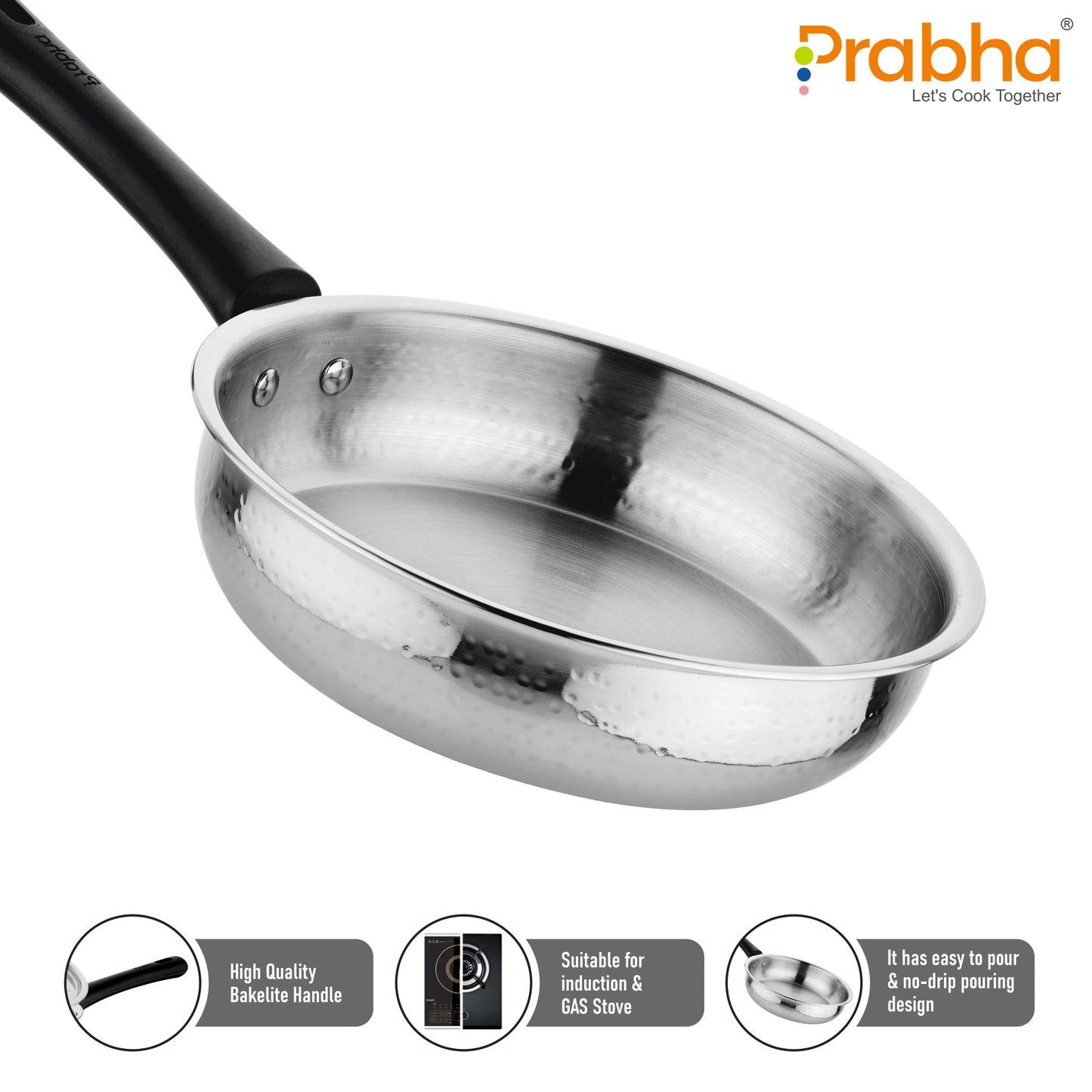 Magnum Hammered Frypan Without Lid