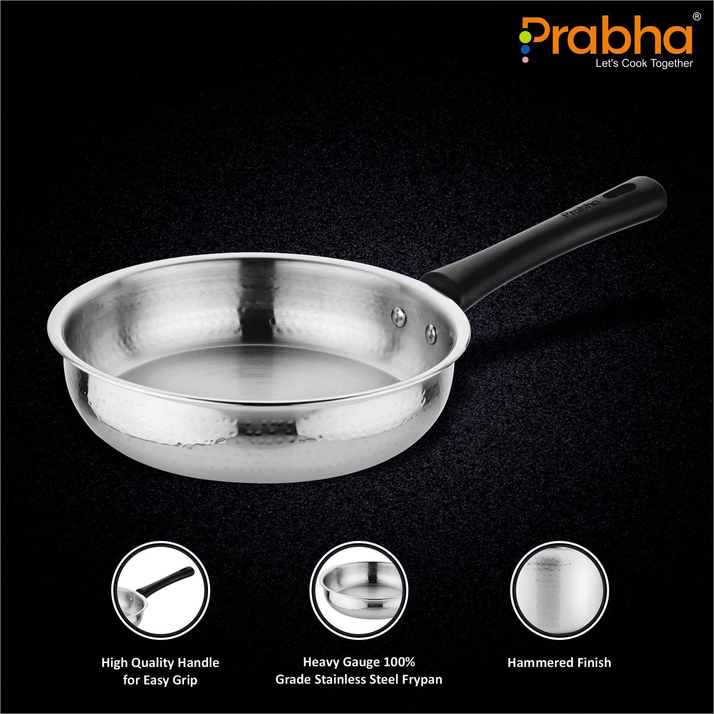 Magnum Hammered Frypan Without Lid