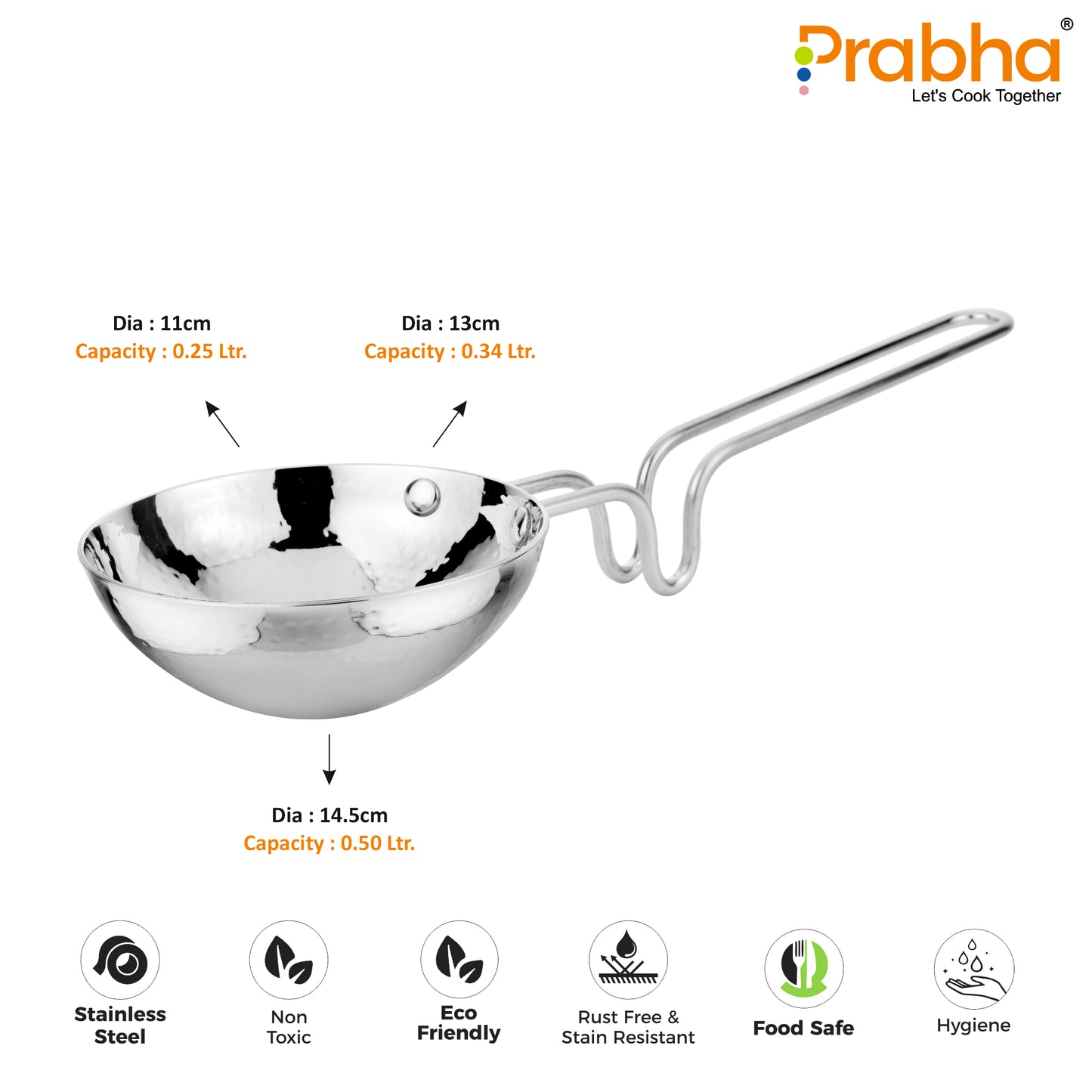Magnum Hammered Tadka Pan