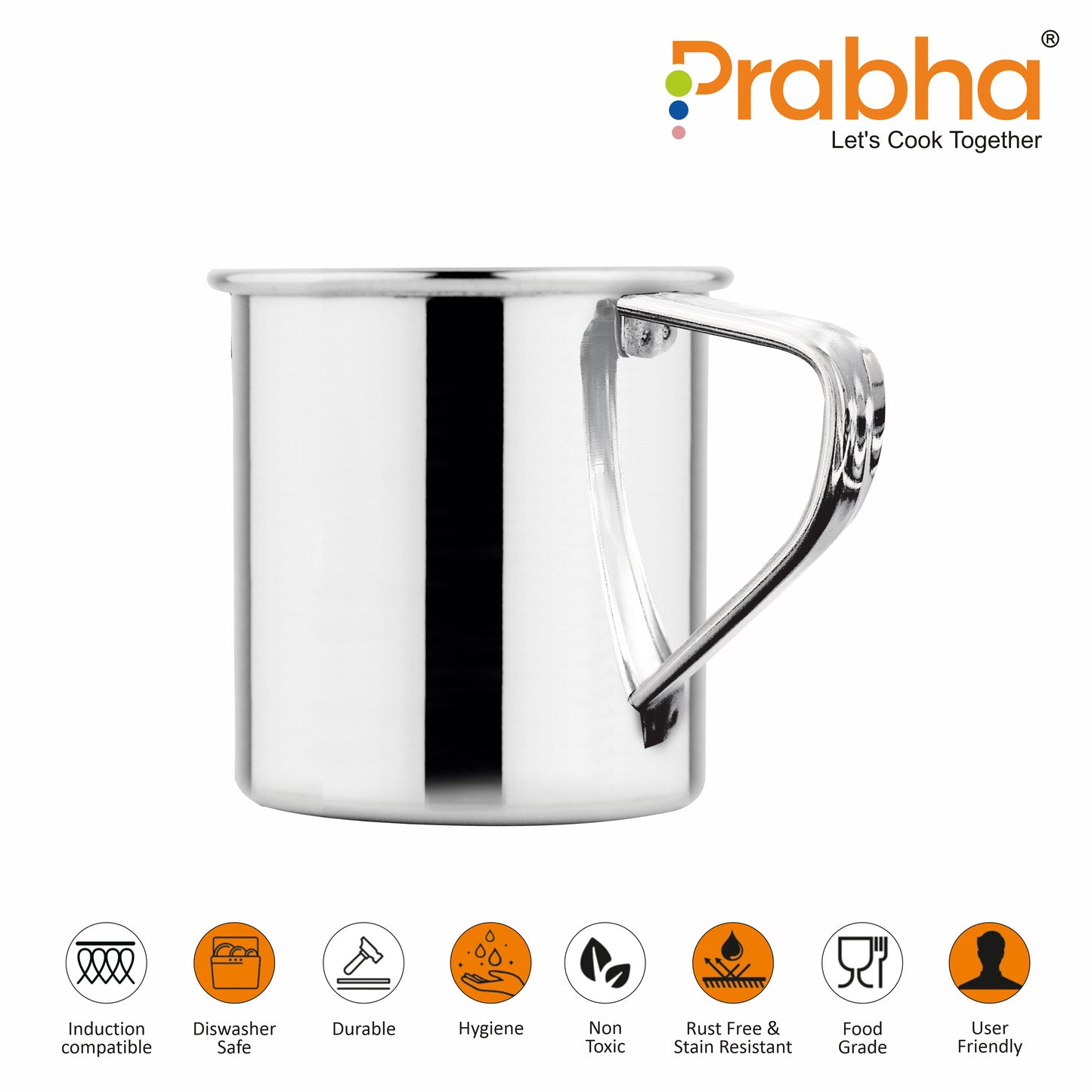 Stainless Steel Water Mug | Multipurpose Mug for Milk, Hiking, and Camping and More