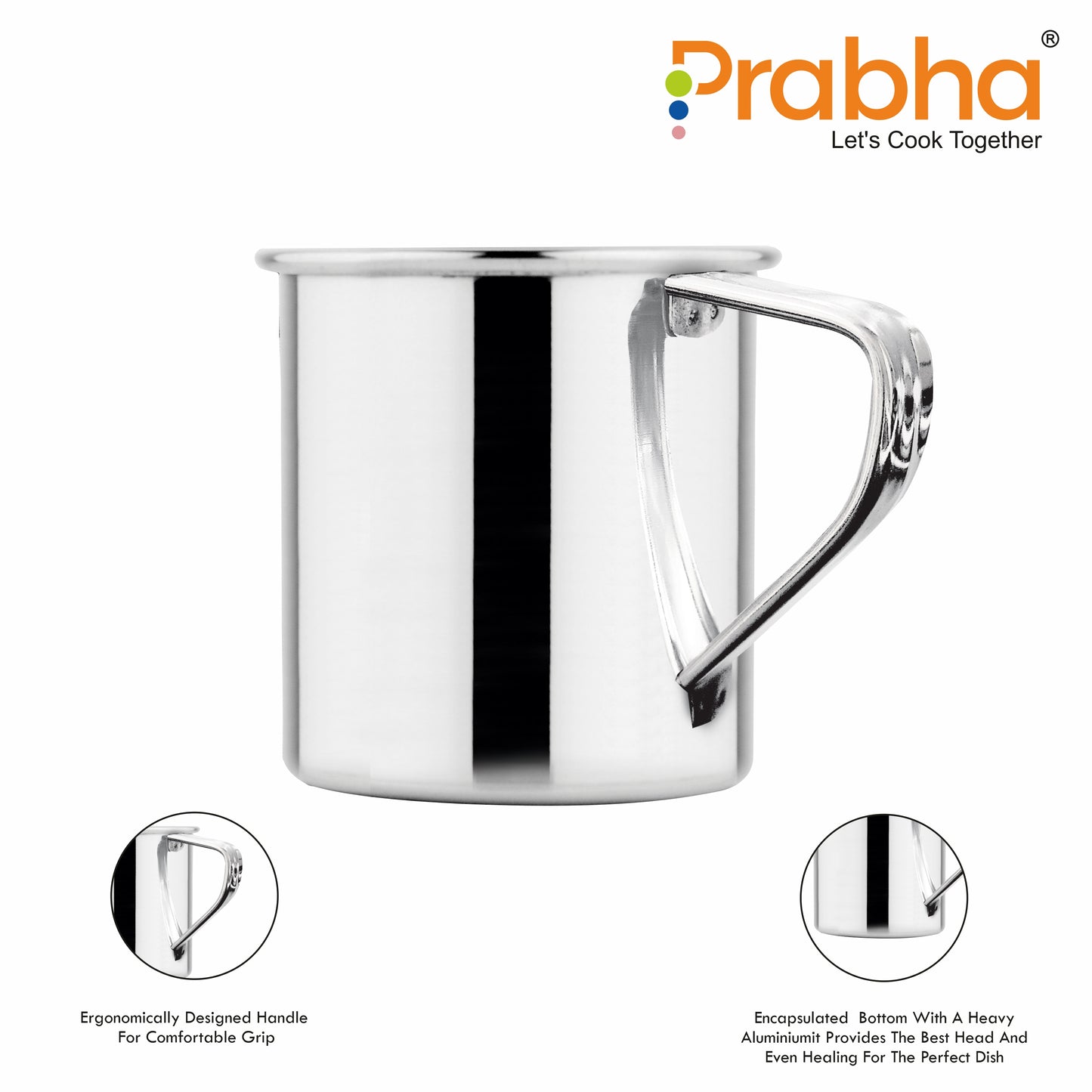 Stainless Steel Water Mug | Multipurpose Mug for Milk, Hiking, and Camping and More