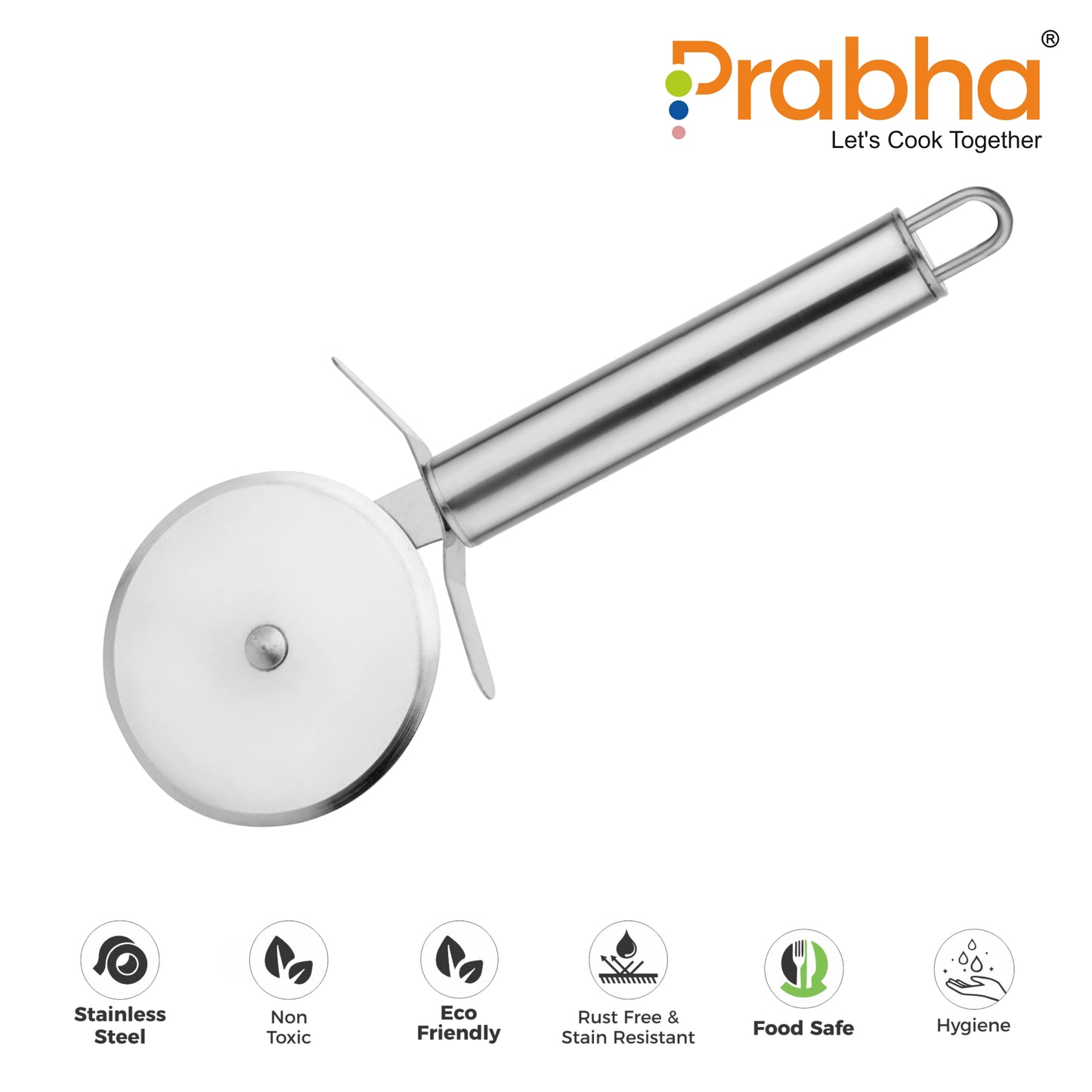 Premium Stainless Steel Multifunctional Pizza Cutter, Wheel Cutter