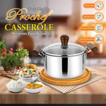 Load image into Gallery viewer, Prochef Casserole With Glass Lid
