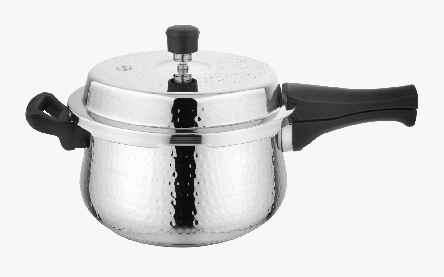 Swift Stainless Steel IB Outer Lid Pressure Cooker Hammered