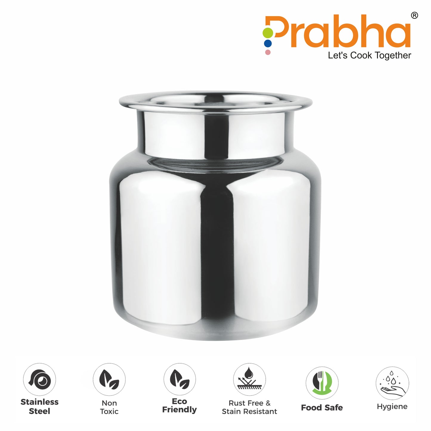 Stainless Steel Water Storage Shambhu Lota - Prabha
