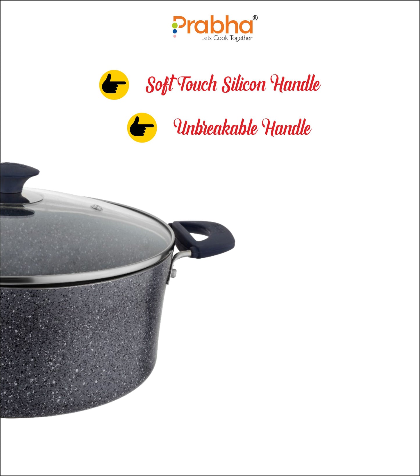 Stella Nonstick Casserole With Glass Lid