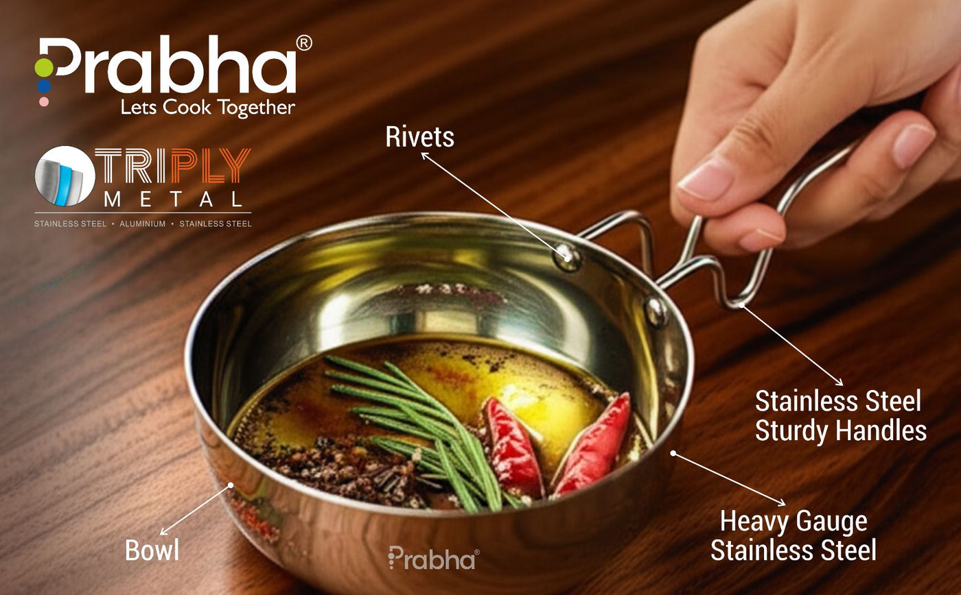 Prima Triply Tadka Pan