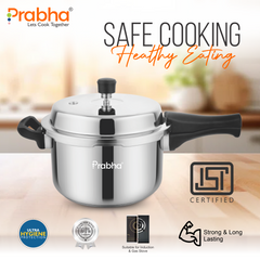 Vista Stainless Steel IB Outer Lid Pressure Cooker