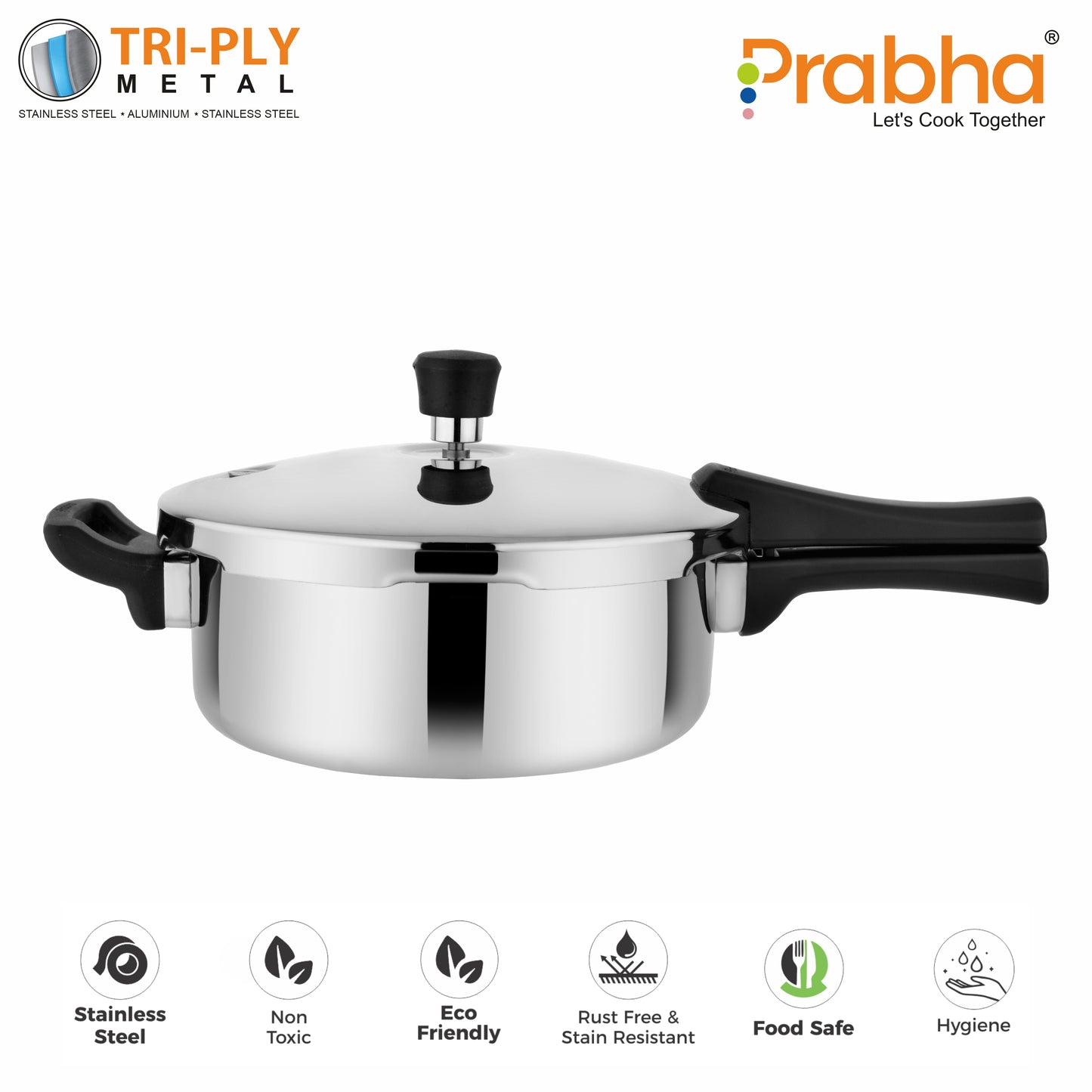Triply Whizz Pressure Pan